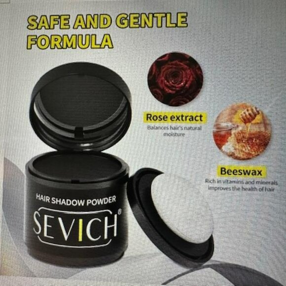 INSTANT DARK BROWN ROOT TOUCH UP, HAIRLINES / BEARDS BY SEVICH - Picture 3 of 9